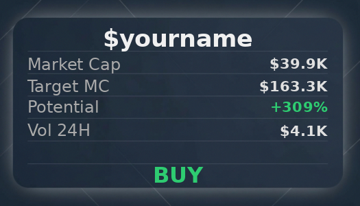 ll0772328055035's tweet image. just dropped $yourname into @iScanLive 💥 $163.3K target, hard to ignore  

 #Solana #Memecoin #Crypto #Degen #PumpFun #AlphaCalls #SolanaMemeCoin