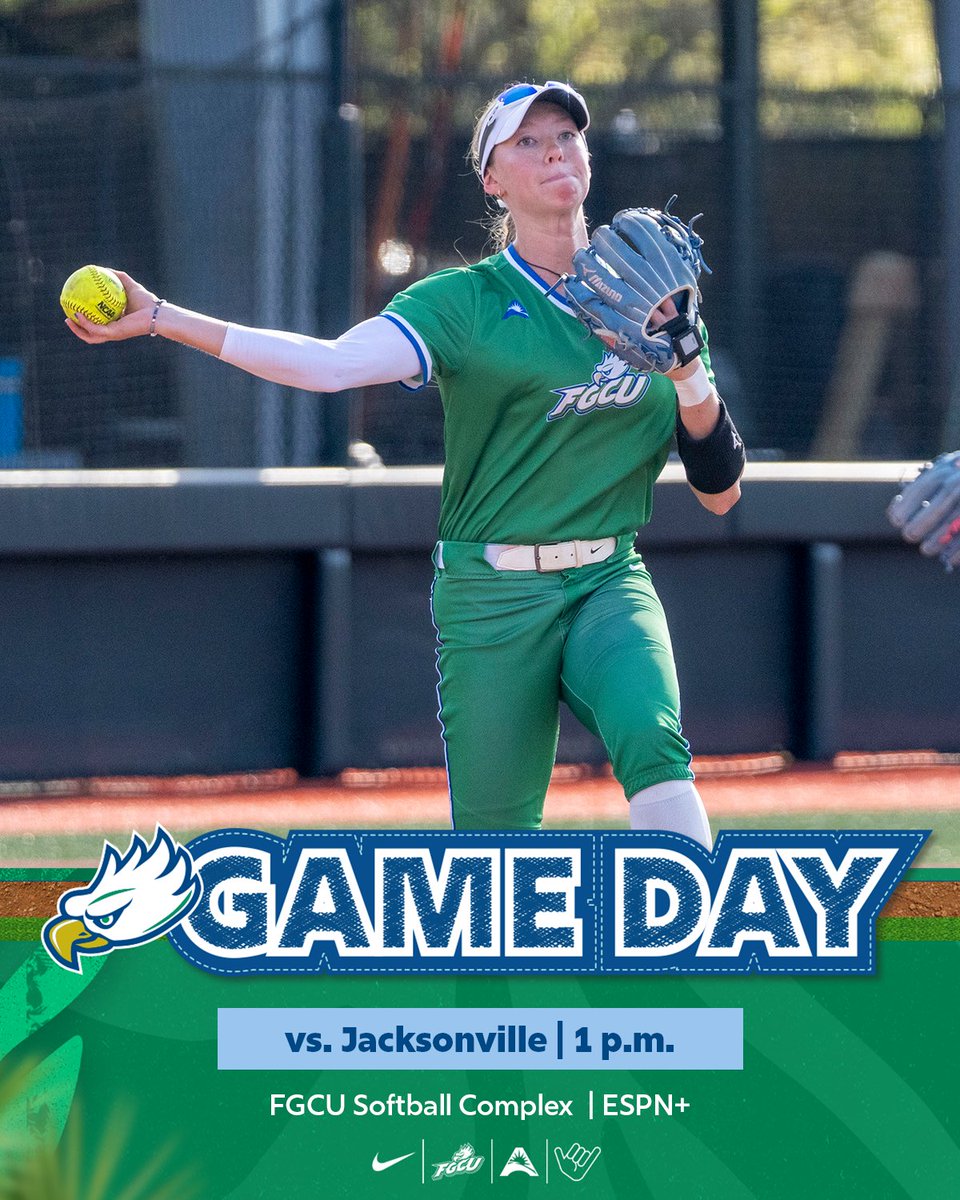 FGCU_Softball's tweet image. Sunday rubber match.

📺 ESPN+

#SOAR // #Team24 // #WingsUp