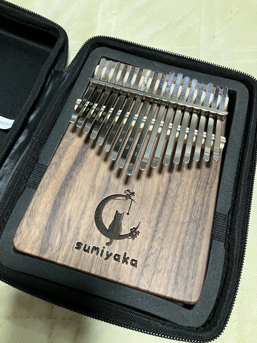 【美品】sumiyaka スミヤカ　カリンバ Amazon.co.jp: スミヤカ カリンバ 34キー 楽器 親指ピアノ サペリ製