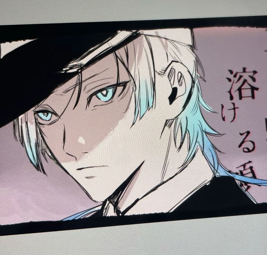 OFFe31's tweet photo. 結構前に描いたkis https://t.co/nEG3tS4e54