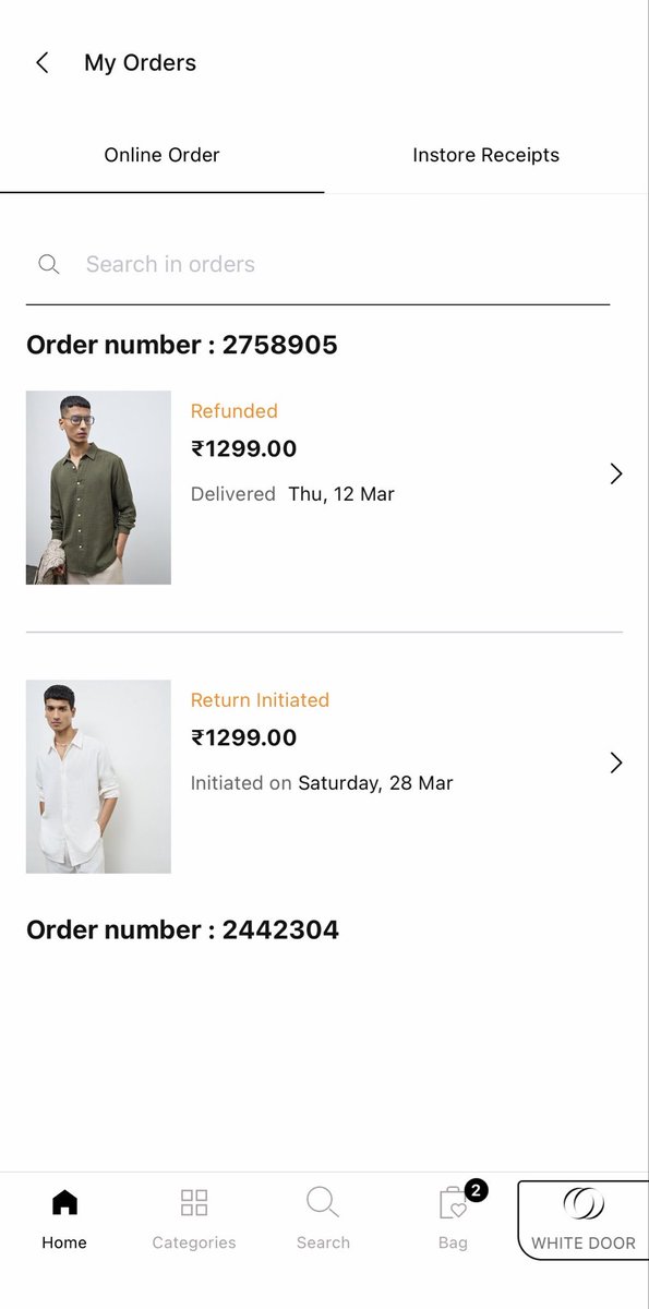 RedRanger3000's tweet photo. @WestsideStores  I purchased online products from your app. I returned them because of size issue on 28th March 2026. I am still waiting for the refund while it shows refunded. I raised multiple tickets but never hot any reply. I am attaching the details. Kindly refund the amount https://t.co/LJVv7ogeHh