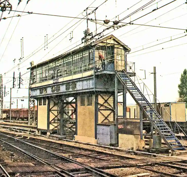 CheminsdeFerTC's tweet photo. Ce fut un lieu d'histoire : le poste B de =>#BrivelaGaillarde (19) bâtit en 1910 (PO), il disparait fin 80's. Le =>#TEE =>#Capitole en 84 derrière un =>#nezcassé =>#CC6500.
📷1 : Alain Pras par https://t.co/HRqDCo5nu1
📷2 : Régis Chessum par https://t.co/acAnNxq2TZ https://t.co/JK3xctQcUT