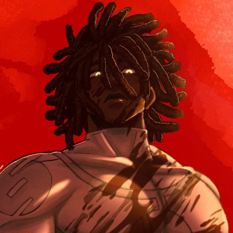 ofviltrumight's tweet photo. Softly wiping the blood that splashed on his face, his eyes opened to look down at whoever adressed him, one of his eyebrows rising up from confusion.

"Timid ? There is no such thing as a "timid" viltrumite. As for the reasons of my presence here, they are not your concern." https://t.co/Jas6xxh6fx