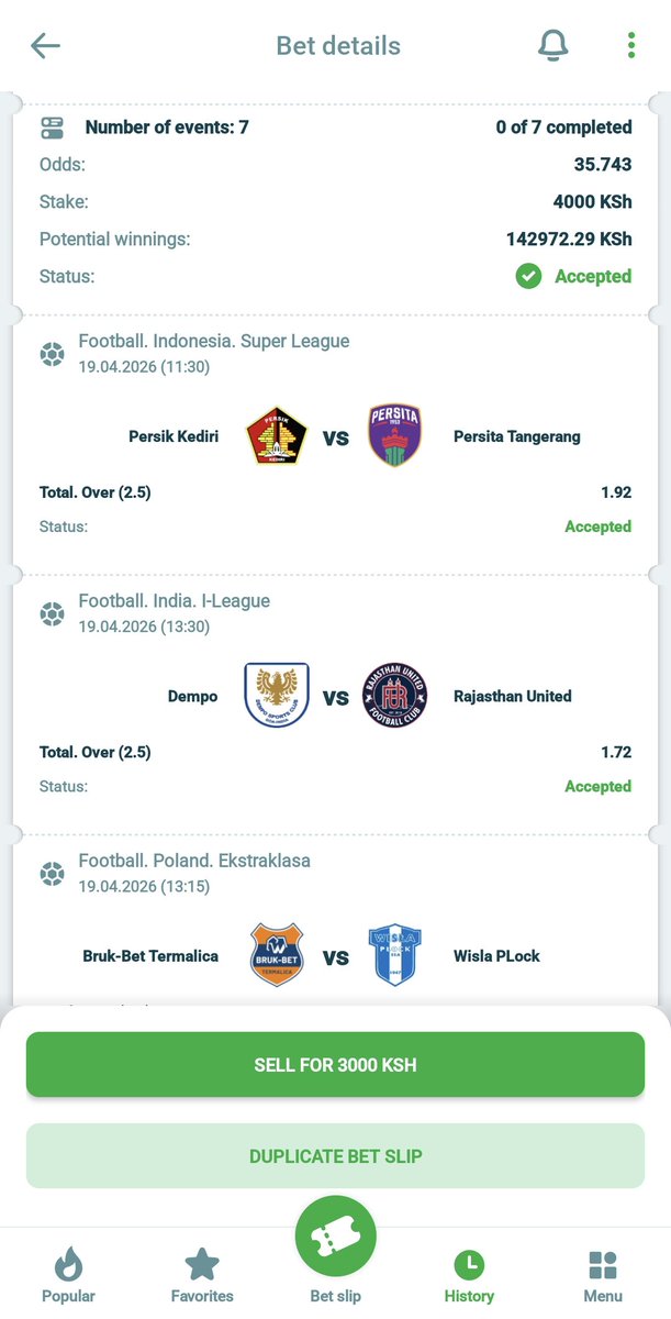 Ov 2.5💥💥💥35 Odds

Code👉D897D

Sign up 22BET
welcome.toptrendyinc.com/redirect.aspx?…