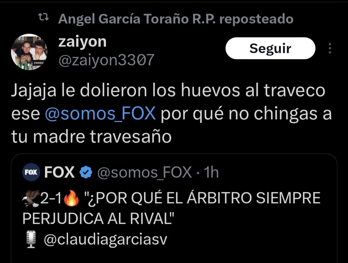 oye pero pq Toraño le da RT, si pensará eso de su compañera?