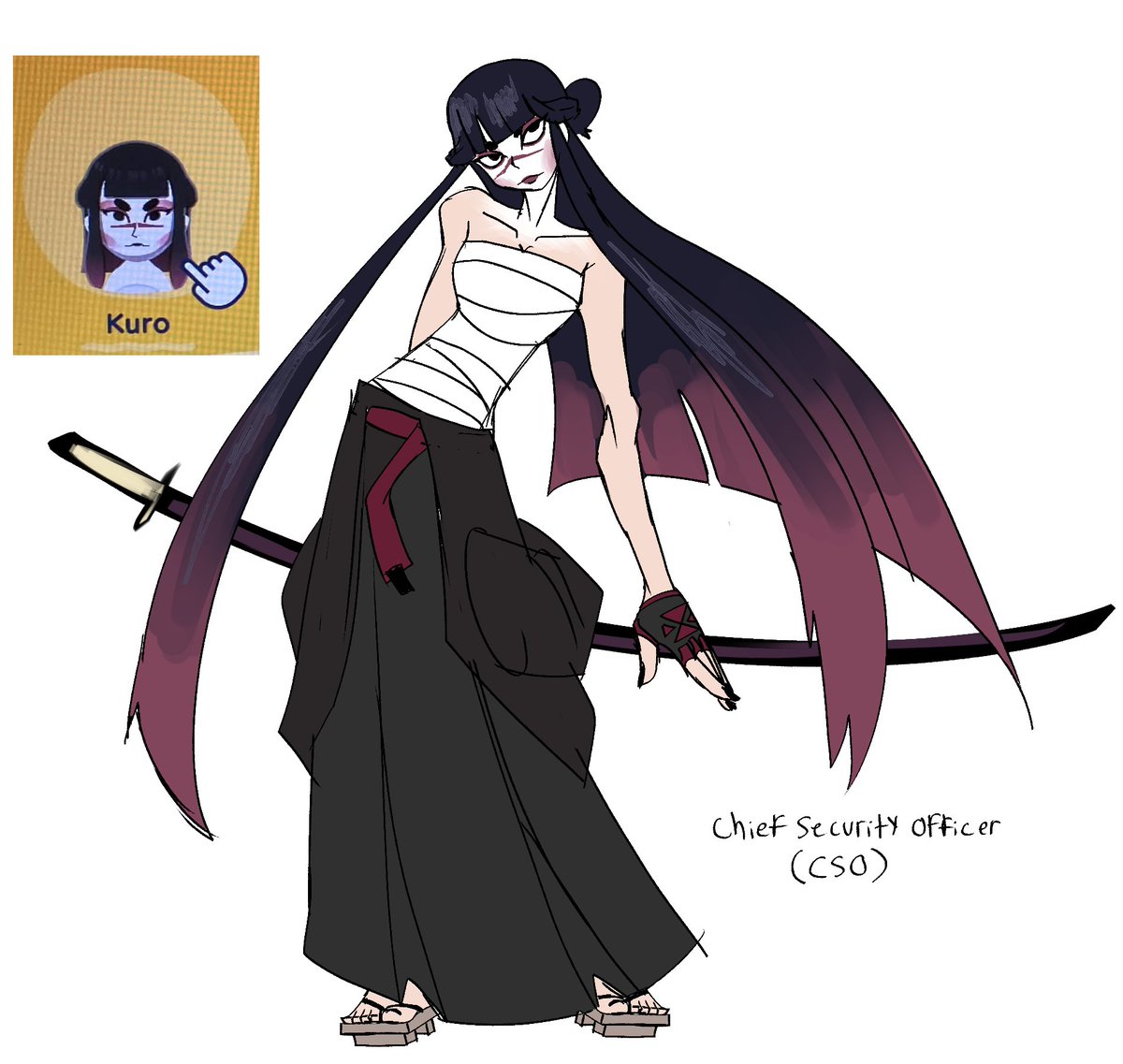 Anyways.
I'll admit, I've been using this as a bit of a crutch to get started on finishing character designs I've been having trouble figuring out.
It's fun though.