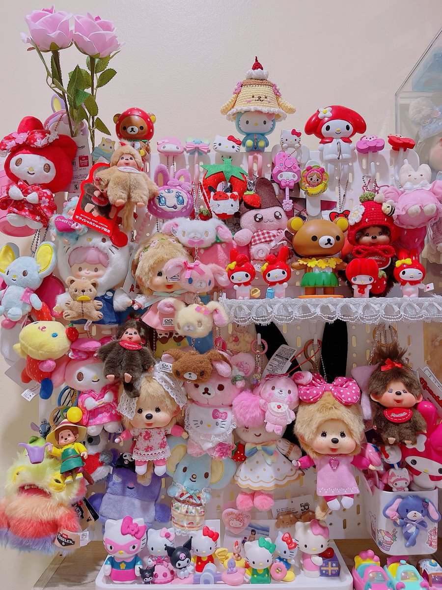 Mkotiram's tweet image. เติมความสุขเข้าบ้าน
#sanrio #keychain #desktour