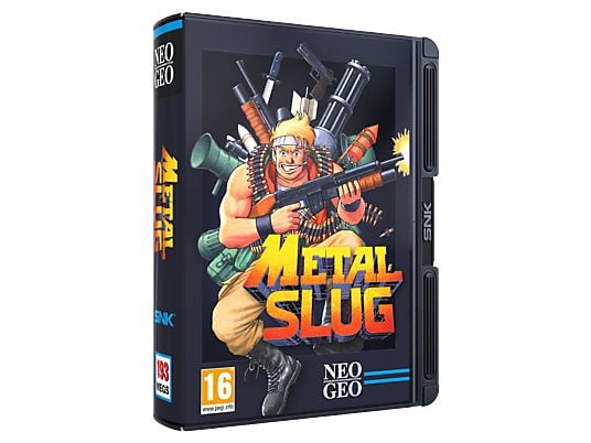 Para aquellos luciernagas que van a comprar los Metal slug de neo geo Aes + para intentar colarlos como si fueran los originales, señores que los juegos no son iguales ,ni llevaran chips de los años 90, llevan el PEGI, vamos que no os vais a hacer ricos si pensais en colarlos.