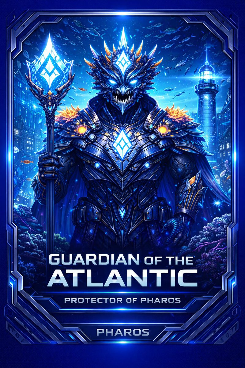 TitinTitin79500's tweet image. Introducing my NFT design for the Pharos Community Contest: Pharos Guardian of Atlantis 🌊⚡
A symbol of strength, guidance, and innovation beneath the digital ocean. Inspired by the lighthouse spirit of Pharos.
@pharos_network #Pharos #NFT #Web3 #DigitalArt #NFTContest