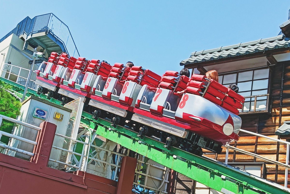 fm_154's tweet image. ドムドムとコラボ中にもう一回行こうと思ってたから花やしきのLINE割引きクーポン当たって嬉しいな〜
前回はかなり混んでてパンダカーバーガーも売り切れてたから😢リベンジ＆レトロな園内をのんびり楽しみたい📸
#vsco #花やしき