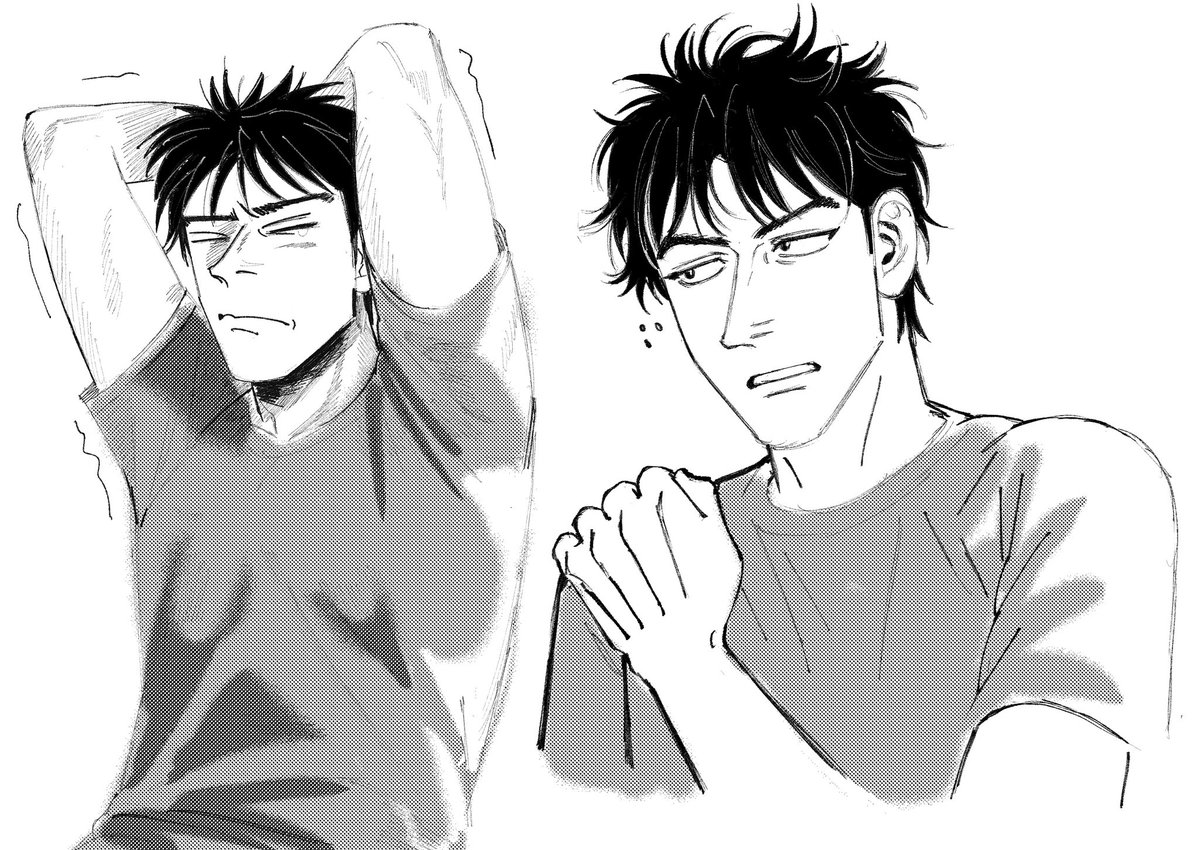 doodlin my other fav blacksuits... yamazaki and miyamoto #fkmt