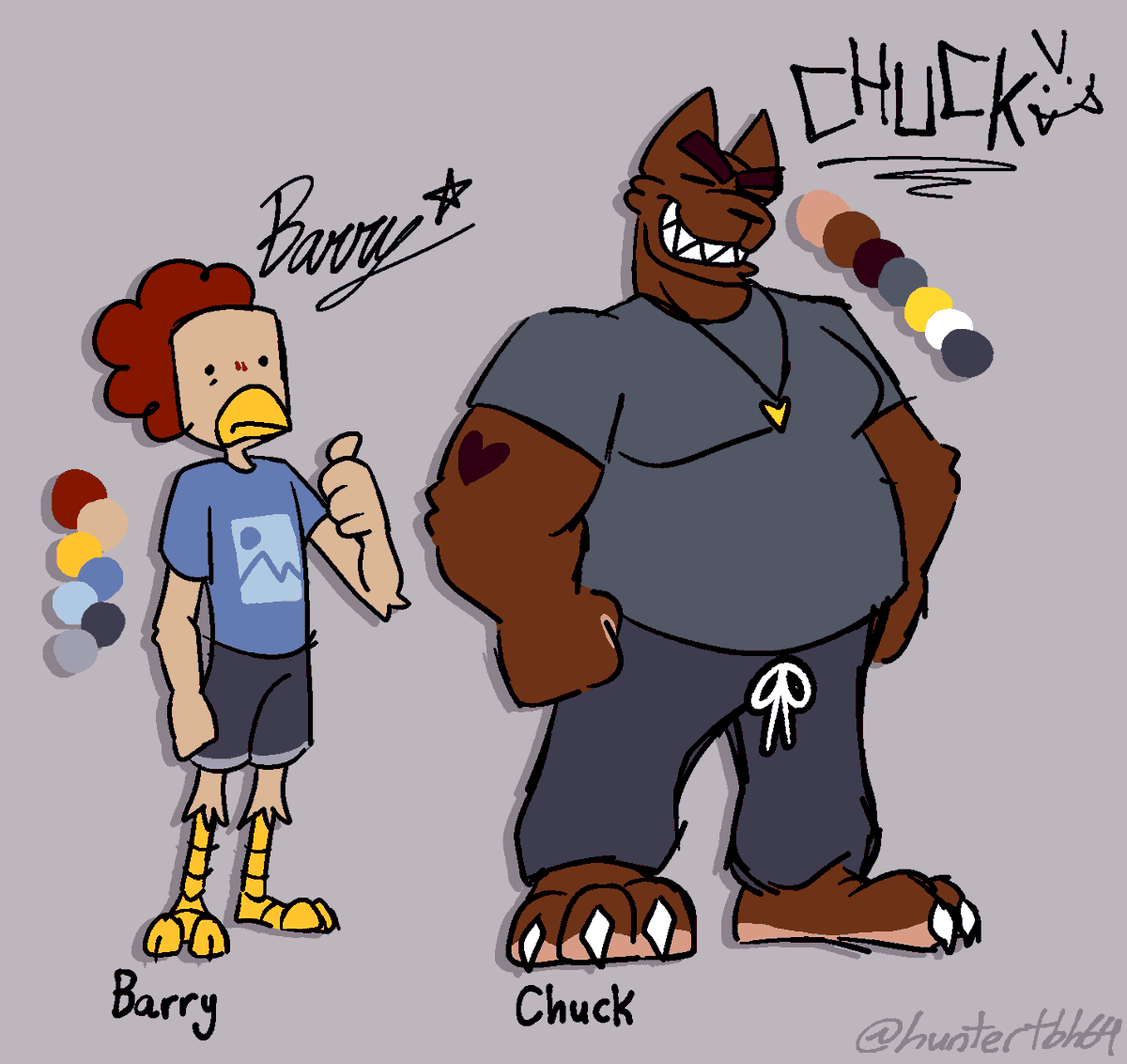 huntertbh64's tweet photo. quick refs of em ! https://t.co/BVMZ1ReERF