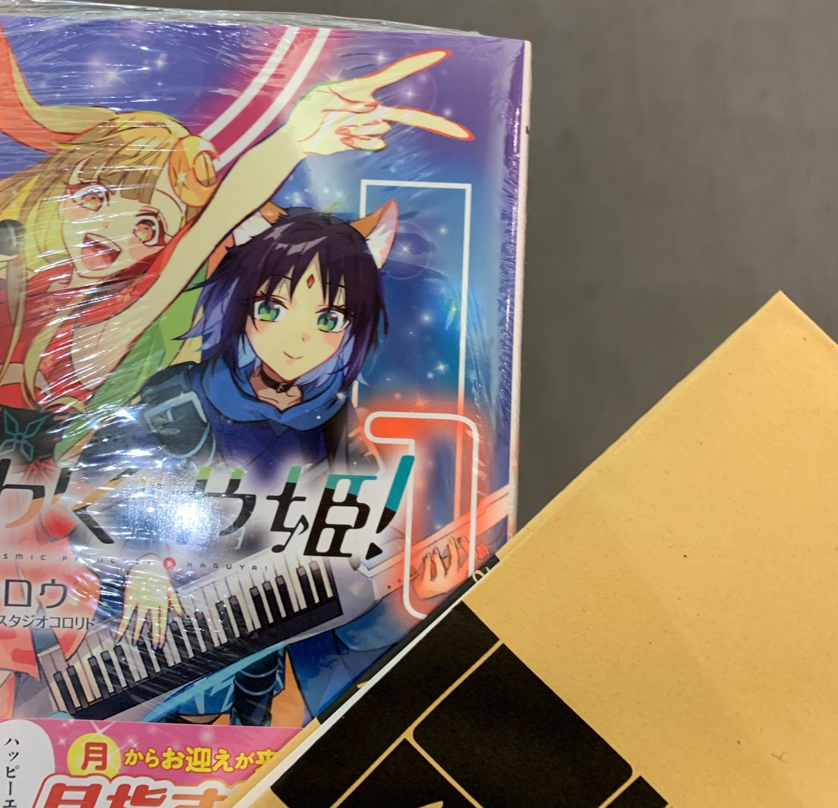 超かぐや姫の小説と漫画ゲット〜！
小説は会社でも読む！