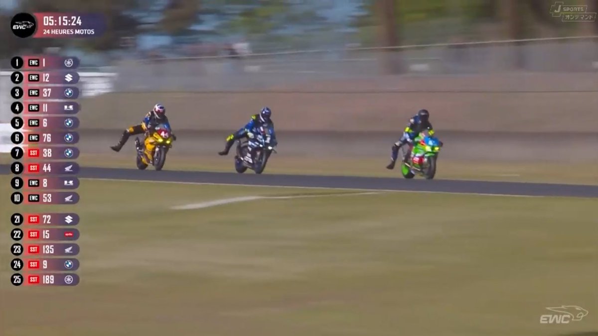 🦵🦵🦵

#fimewc #ewcjp #24hMotos