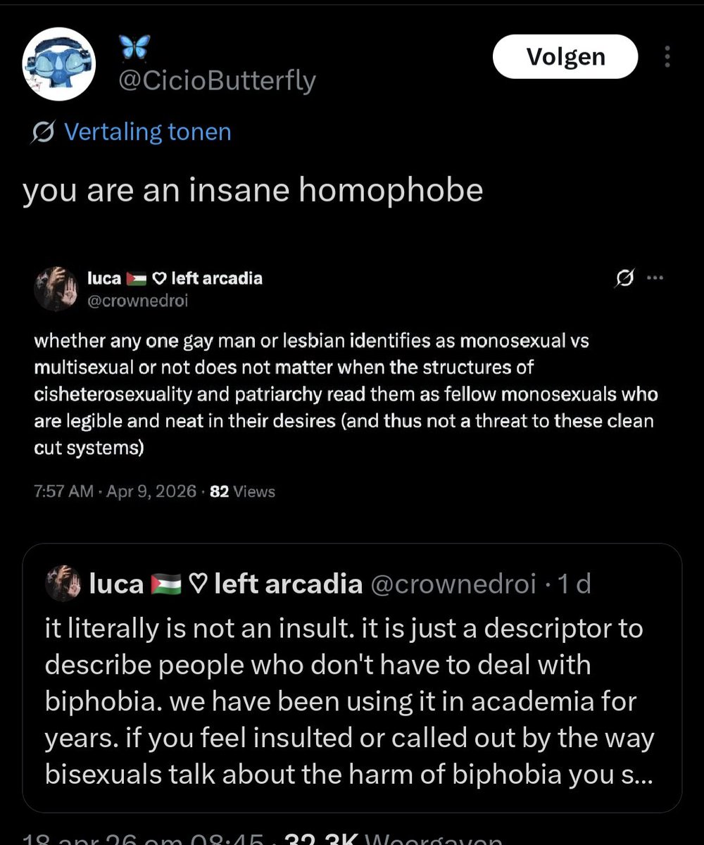 ManILoveTacos's tweet photo. @mahalshei @Peril20001 @forcebutchfemme I think OP means specifically this discourse and sentiment of lumping us with straight people. https://t.co/OLxeEqhFmW
