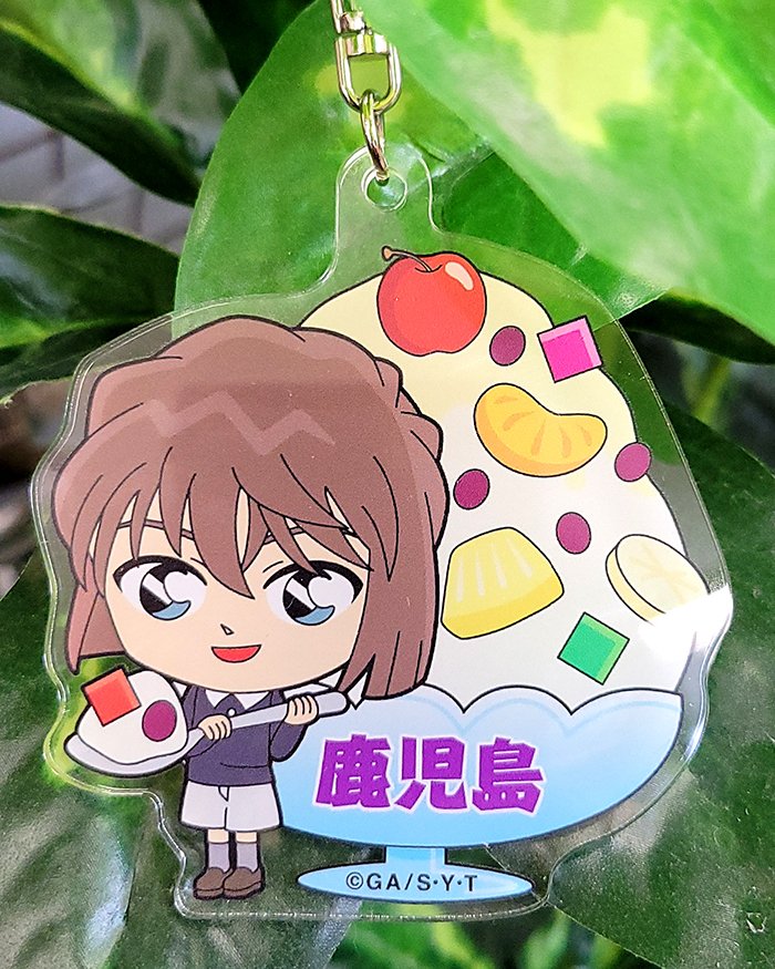 ／
名探偵コナン
ご当地キーホルダー
奄美編発売！
＼

コナンくんと灰原哀ちゃんが
アマミノクロウサギとコラボ♪
奄美らしさたっぷりの
かわいいご当地キーホルダーです

鹿児島の白熊バージョンも
ご用意しております。
22日㈬より発売いたします！