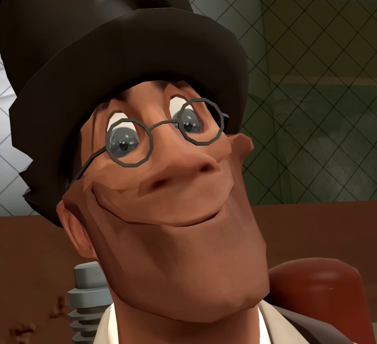 ColaCheung2010's tweet image. The gibus medic “HOOH!” Face made by damashiDX
#tf2 #Medic #gmod