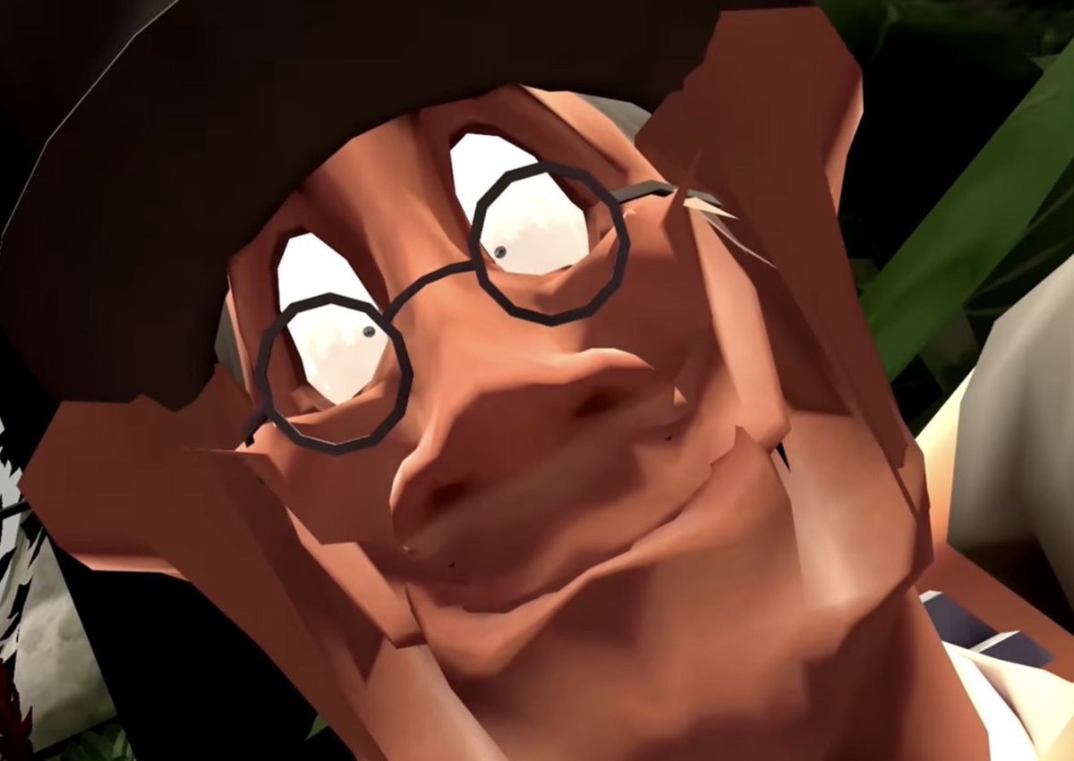 ColaCheung2010's tweet image. The gibus medic “HOOH!” Face made by damashiDX
#tf2 #Medic #gmod