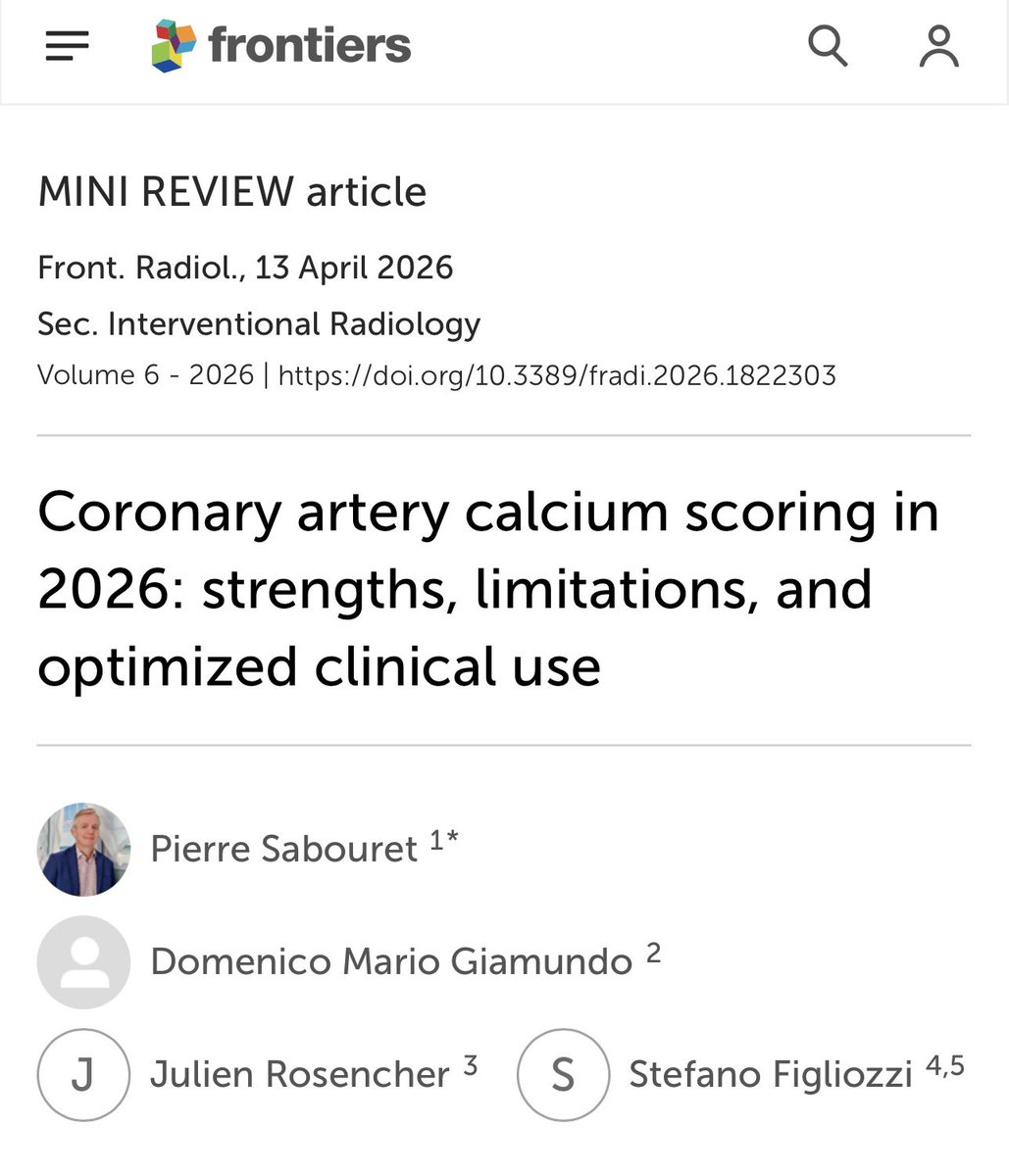 SABOURETCardio's tweet image. #CAC in 2026. Please also read the #ACC #AHA guidelines by @PamelaBMorris and @rblument1 with more details ☀️