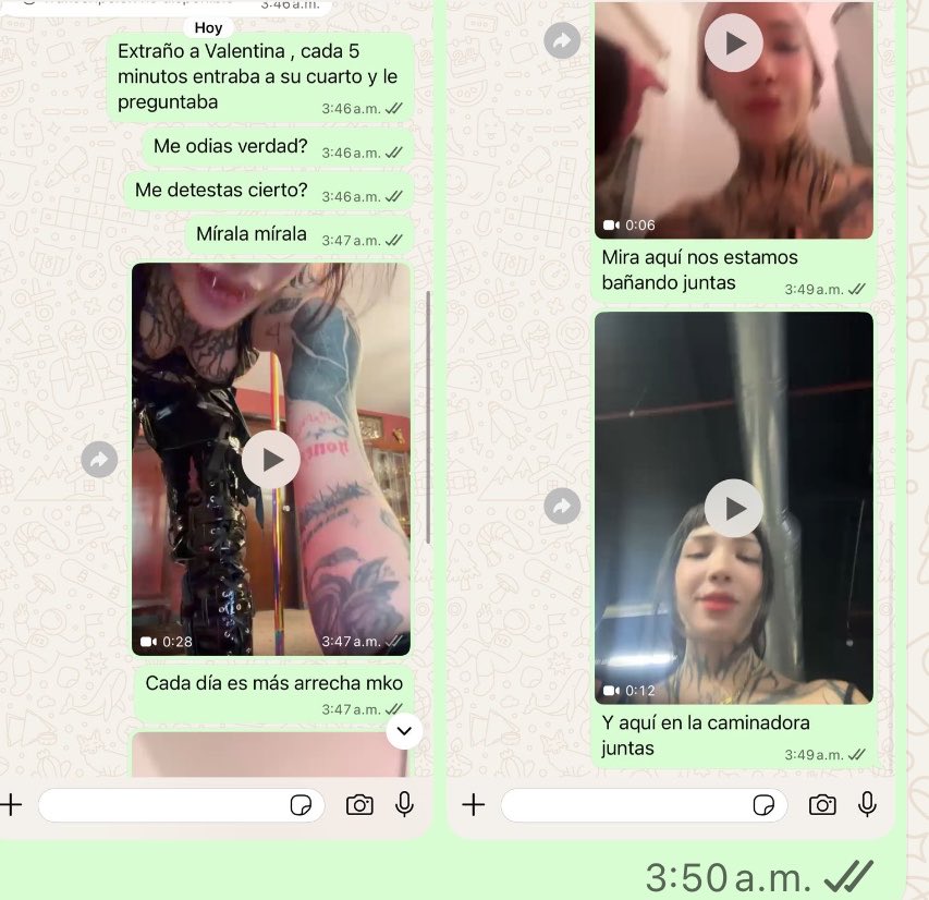 Esta soy yo cuando te extraño