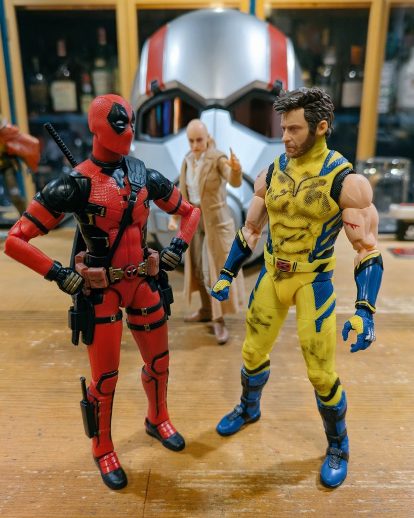 98marscafe's tweet image. 本日もノンエイチにお付き合い頂きまして、ありがとうございました。

次回は、２１日(火)18時オープンを予定しています。
千葉ＮＯＮＨ
#フィギュア
#Marvel
#Deadpool
#Wolverine