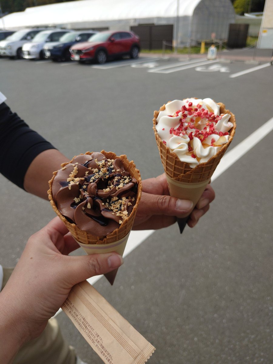 chihir__s's tweet photo. はちみつ工房久しぶり
チョコは蜂蜜もチョコだった
普通の方が好きかなー
大型車用駐車場2台分 https://t.co/NopNCALpo0