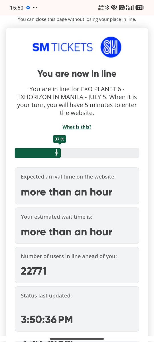 bubblesmean06's tweet photo. Ung nasa qn ka pa pero sold out na. Ano na team nganga. Day 3 please,
@pulpliveworld 
#Exhorizon_in_Manila https://t.co/JFTs1cCF8o