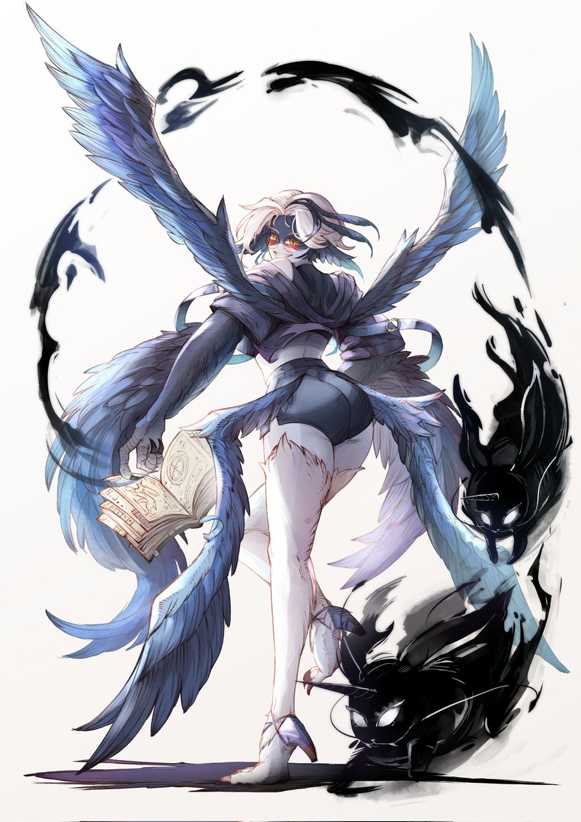 CeruleanBirdVT's tweet photo. Flirty, smug and playful, she's the Summoner Cerubi (not Endsinger)!

Inspired by @FFoxtrotXIV's stream 
https://t.co/6GeaLdW3oZ @ 1:48:55
 
🎨: @/Ueha10 on Vgen

#AM_RadioArt https://t.co/bPWaKJ1pUG