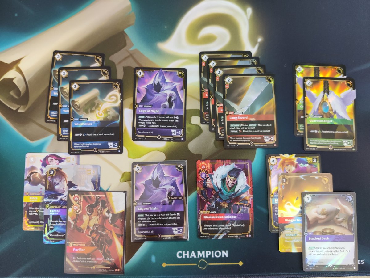 Mitsupablo's tweet photo. Botín del fin de semana. Draven ha seguido a la altura tras los bans... Nos veremos en el set 3 https://t.co/2mfUhpvs1S