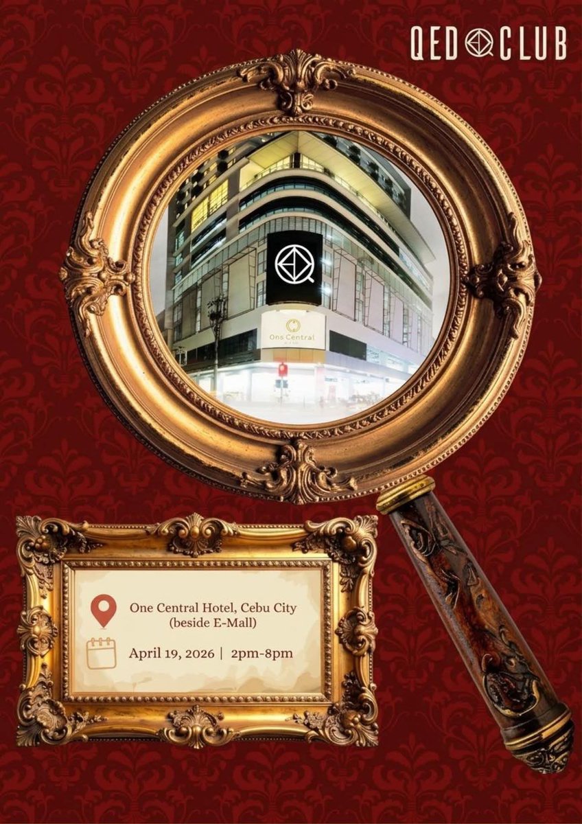 reijoy93's tweet photo. The QED Club will celebrate its 10th anniversary tomorrow.
As a small gift from the Privy Council, we prepared this LED display for PLayers (specially those in Cebu) and Author-kun @akosiibarraWP!
Pls visit if you're in the area.
Hope you'll love it!

#TheQEDClub
#QEDekadaNa https://t.co/ncx2wYRnS3