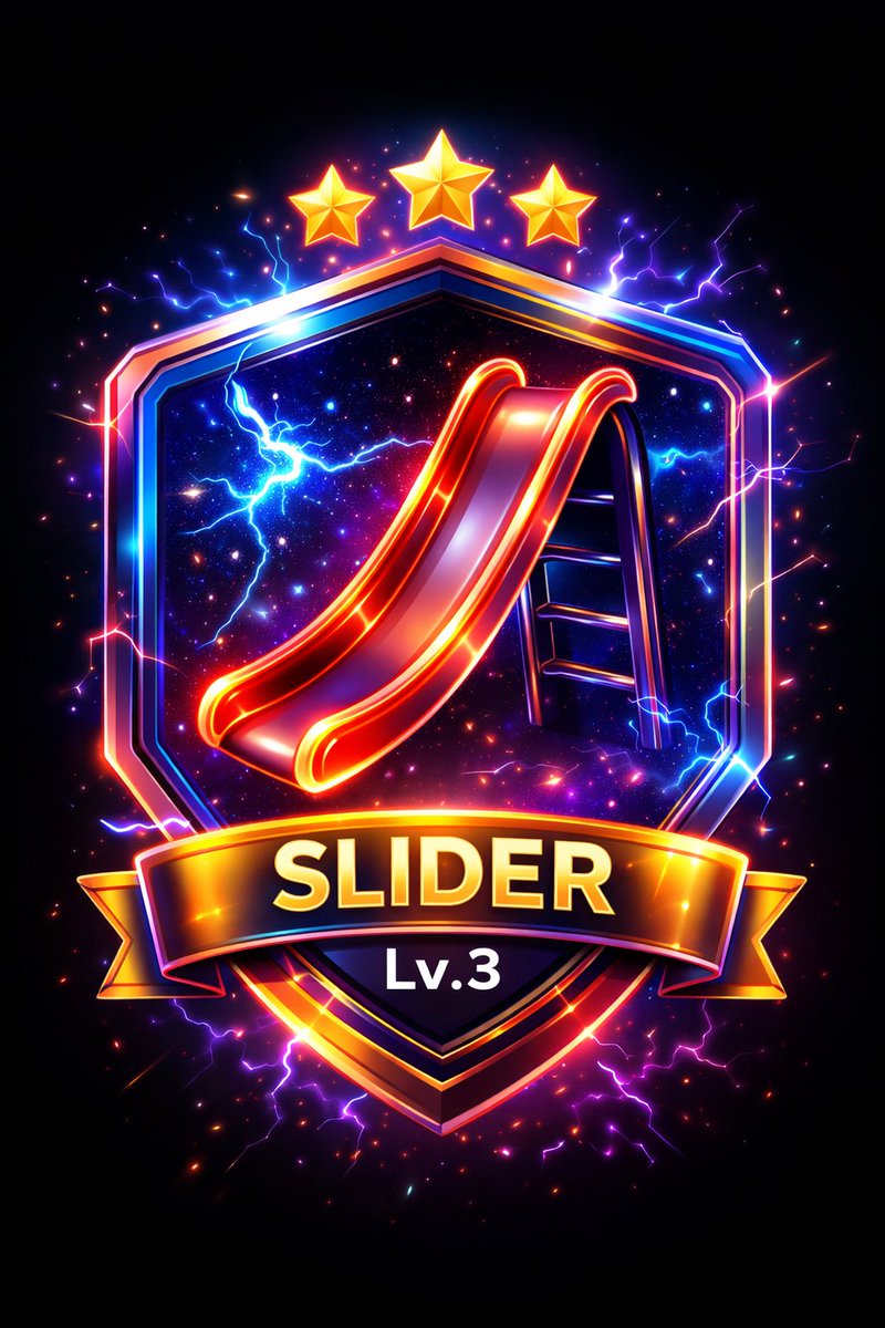 Web3Haroon's tweet photo. Not just a badge… this is Level 3 energy ⚡
Charged with creativity and built to stand out 🎨
#SliderBadge #Web3Design
@SlideFunBot https://t.co/TjlBUPBOIY