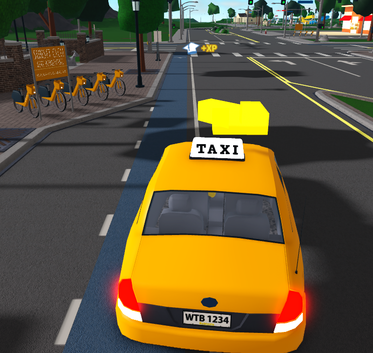 Scorptes's tweet image. Bloxburg tip: 
With the newest update, I'm sure many people are wanting to grind jobs and skills! This picture here shows that you can do taxi job while reading a book (intelligence skills) or playing a guitar (music skills)

#bloxburg #tip #fact #op