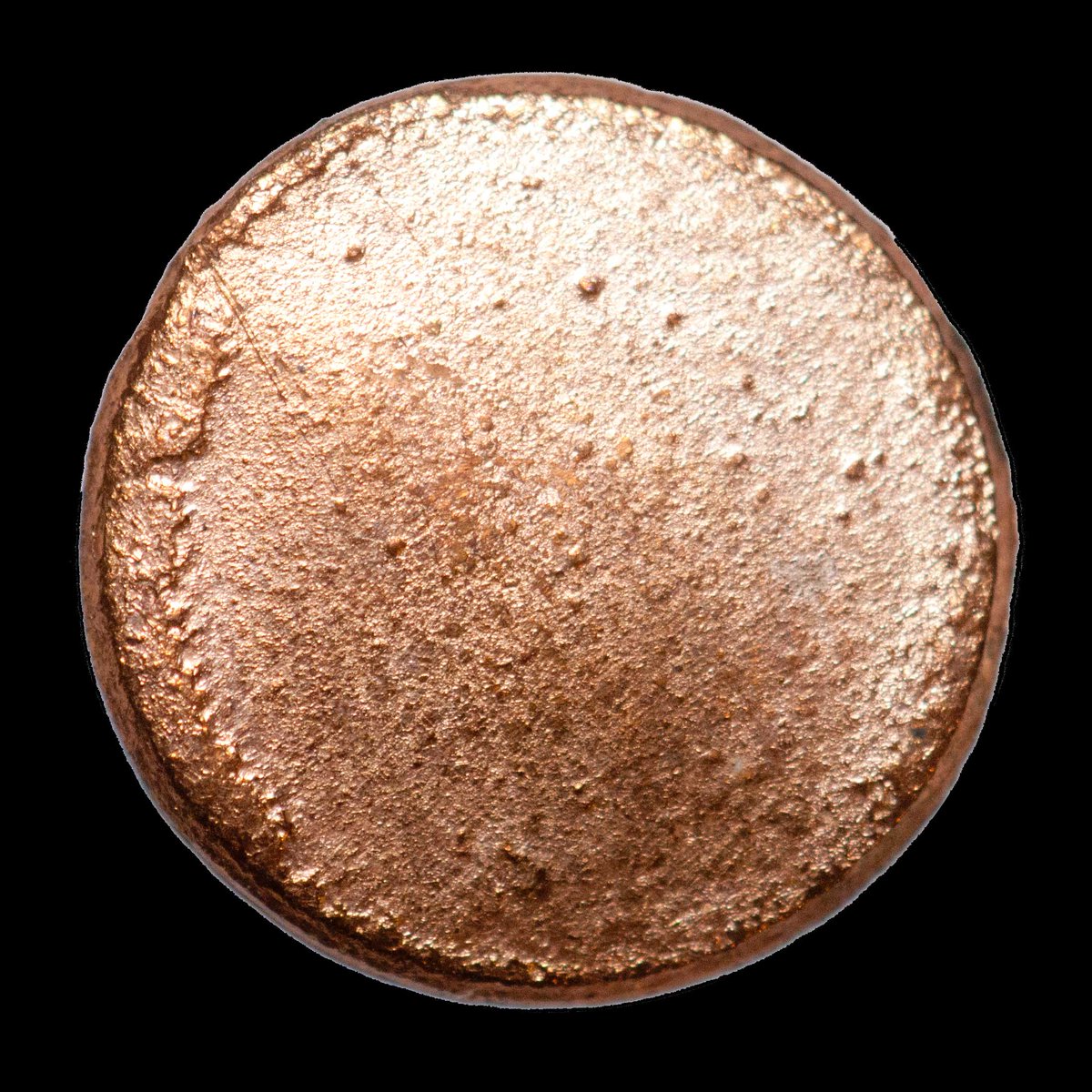 rocketdog632's tweet photo. A 1942 Wheat Cent minted in Philadelphia, must have been struck with a missing back die which resulted in an extremely weak front strike and deformed metal on the back. #USA #Coins https://t.co/hDR4KvOAHg