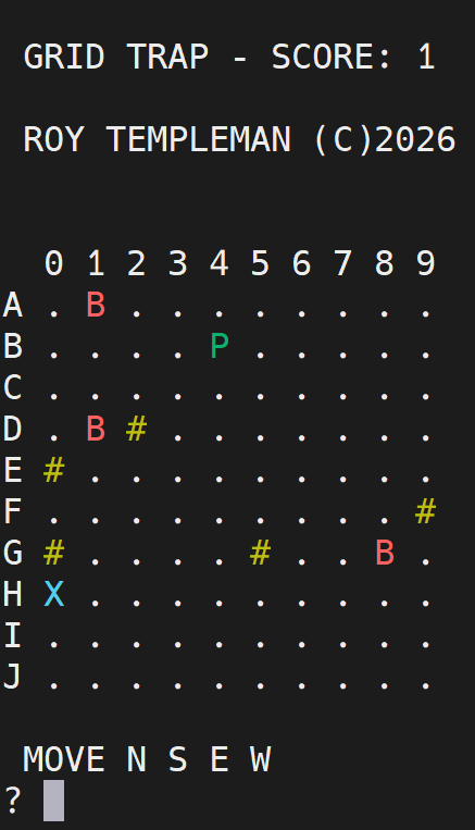 brewotakumag's tweet photo. π Grid Trap by Loudscotsbloke for Altair 680 / 8800. A brand new game for a 50y old computer! YAY!
Check: https://t.co/6b1msAs6v9
#homebrew #altair #680 #8800 #mits #retro #game #gridtrap https://t.co/Y7jwTia6in