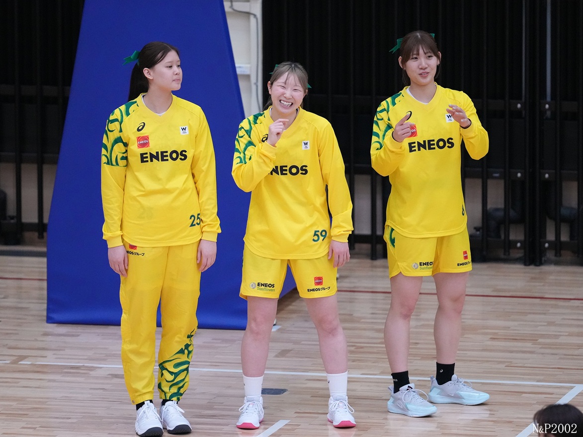 TNP2002's tweet photo. 2026/04/19
柏市中央体育館
ENEOSサンフラワーズ
山下笑伶奈選手
星杏璃選手
花島百香選手 https://t.co/oWJuDuuMP3