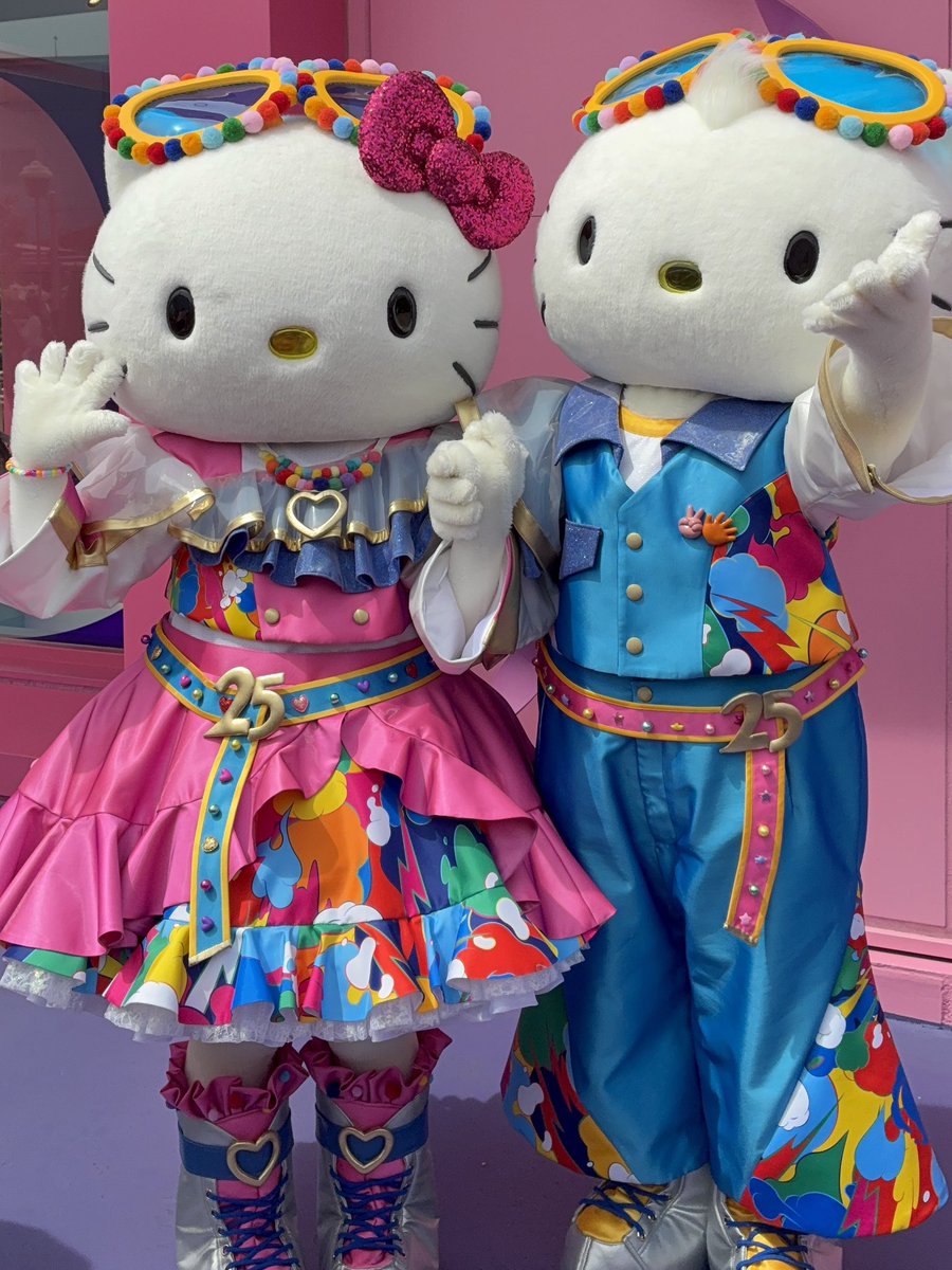 キティちゃんとダニエルくん💖 #USJファン #ハローキティ #ディアダニエル