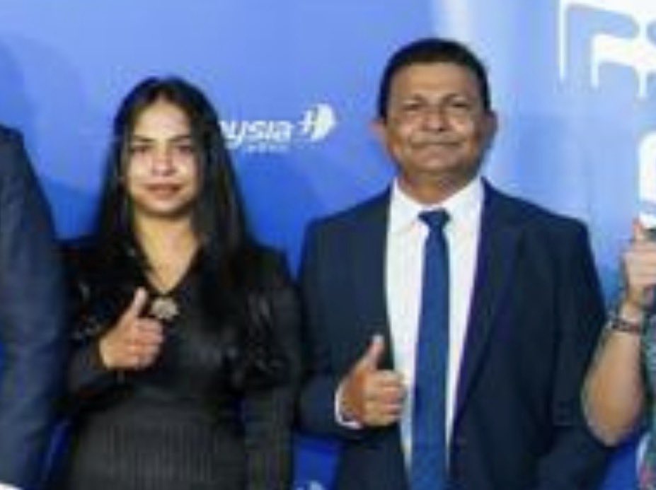 Minister <a href="/ameen3d/">Mohamed Ameen</a>’s brother in law, Hussain Ibrahim, who was appointed First Secretary at Maldivian Embassy in Malaysia in 2024, got drunk at an event and groped Counsellor Sharafnaz <a href="/Aminath_S_/">Aminath Sharafnaz</a> ’s buttocks.

Sharafnaz reported the incident to her brother in law, <a href="/a_usham/">Ahmed Usham</a>, but no