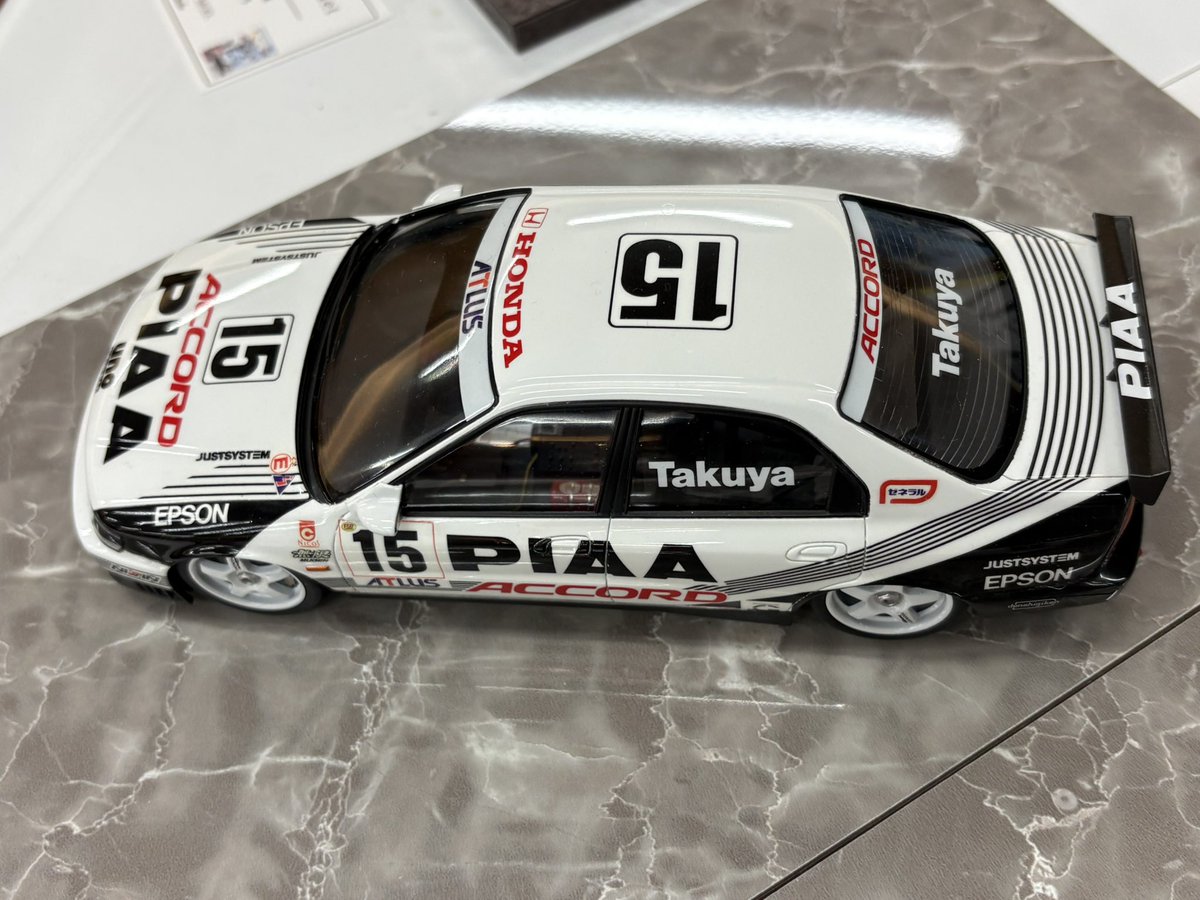 horitan20260416's tweet image. PIAAアコード
このタイプの市販車
以前の愛車だったので愛着があります☺️
#ModelWorks