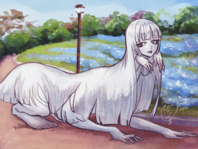 いろんな人から「これメンバイっぽいですよ!」って同じ動画を紹介されるので、それっぽい雰囲気のオオメンバイを描いてみた。 