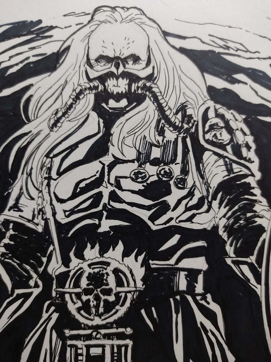 marcofodera's tweet image. #movie #madmax SOLD!  #furyroad #originalpages #sketch