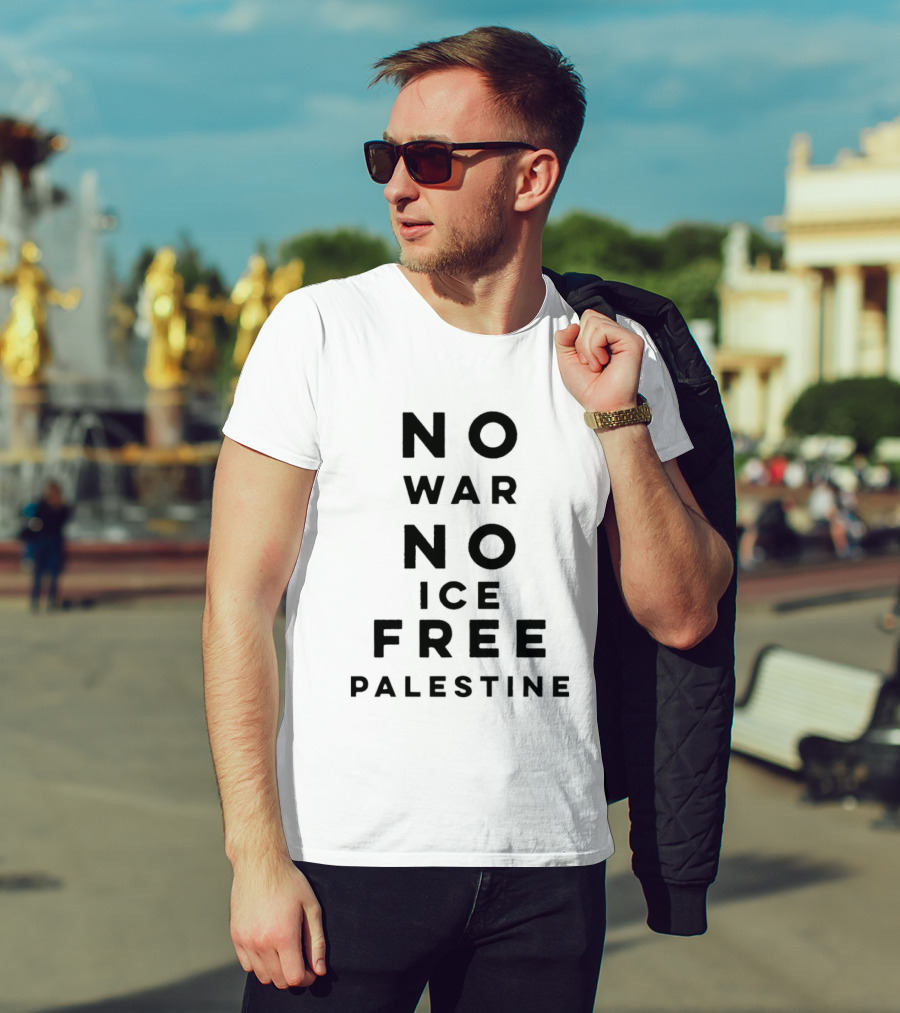 kerateecom's tweet image. Real question: How do you feel about using fashion to make a statement? This No War No Ice Free Palestine T-Shirt really hits home for me. It reminds us all to stand up for peace. keratee.com/product/t-shir…

#FreePalestine #Peace #FashionWithPurpose