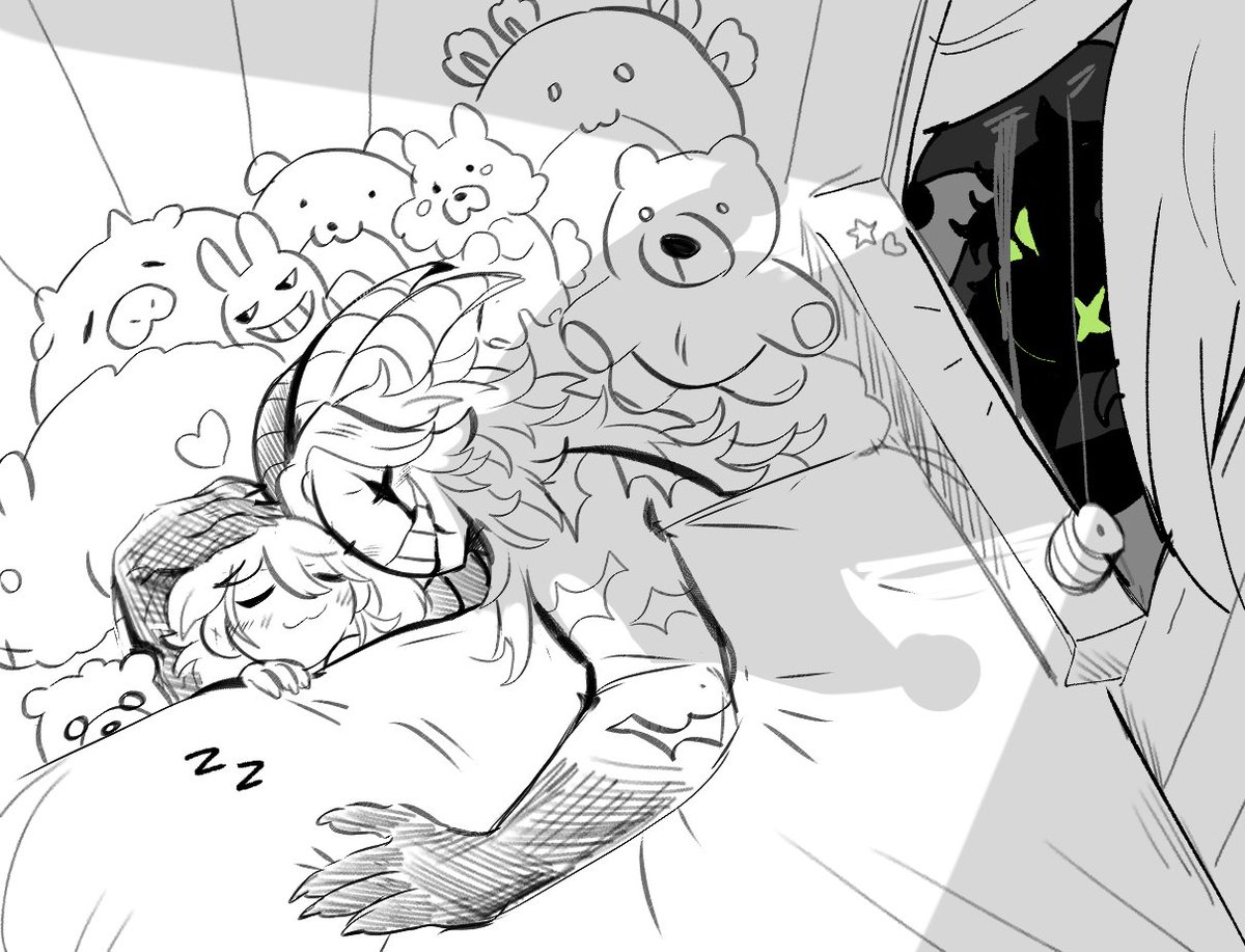 Meat_eorite's tweet image. Buenas noches zzz two mimidos 
#thefreakcircus #tfc #pierrot