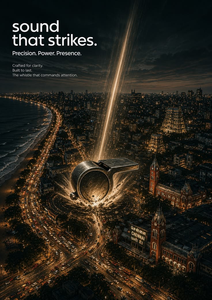 Nobinkurian's tweet image. #TVK campaign posters  #voteforwhistle #Whistle #Whistlekolam