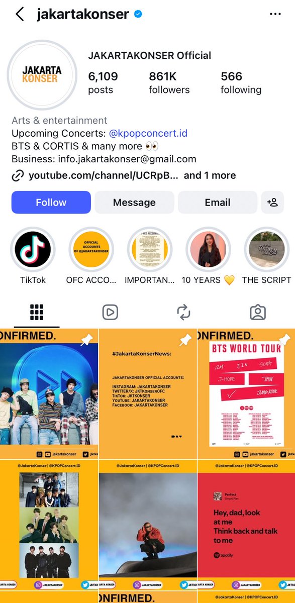 JAKARTA KONSER Official left a comment on #TEN’s latest IG post