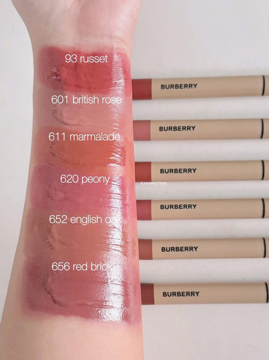 MaShop1_2's tweet image. #BURBERRY BRIT #MATTE #LIP VEIL สี 656  3 มล.

💖 350.- (ราคาเต็ม 1,590) no box

Used ใช้น้อยค่ะ 

ผลิต 2025.04 
อายุสินค้านับจากวันผลิต : 5 ปี