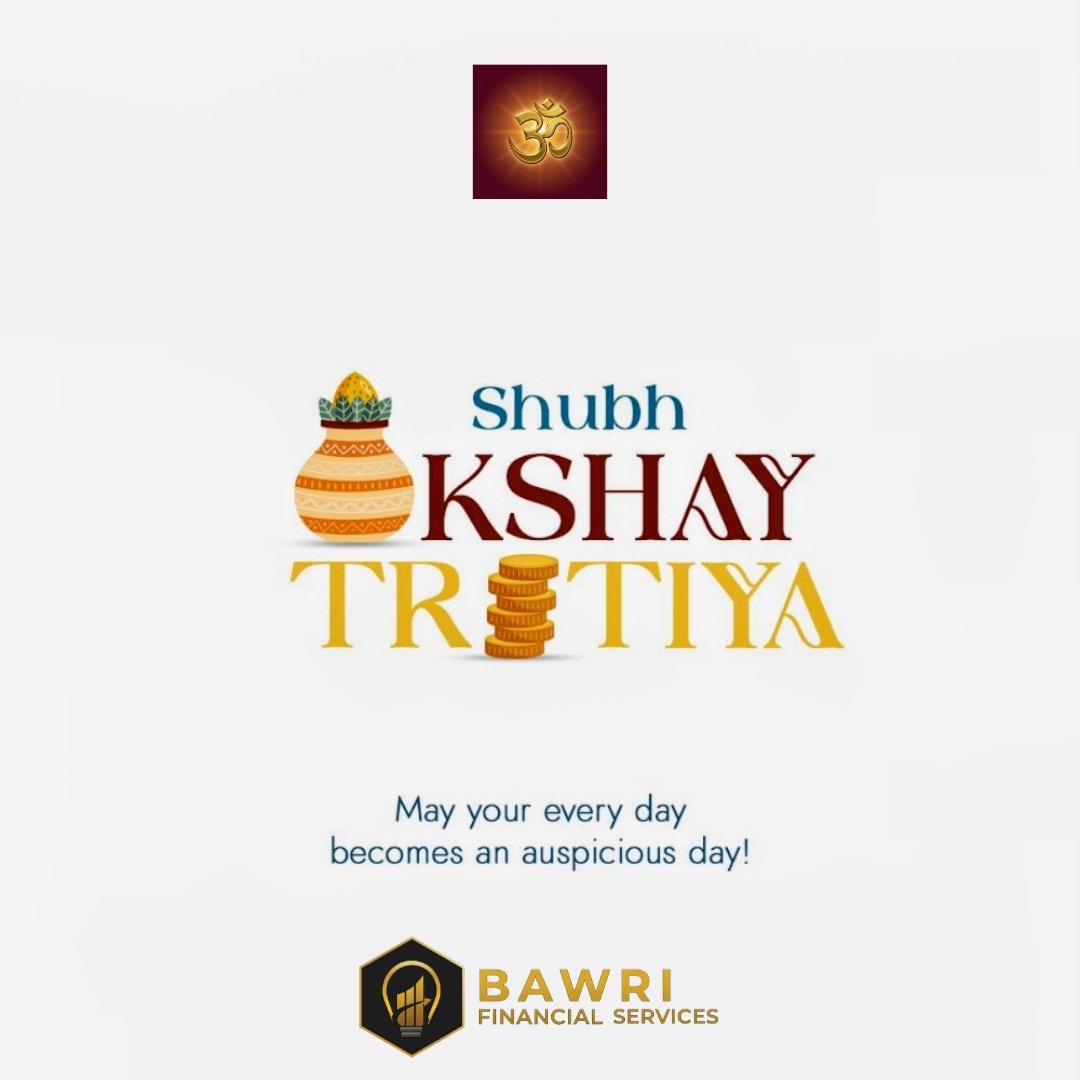 🪷 ॐ कमल वासिन्यै
       श्रीं श्रियै नम:*।।

       अक्षय तृतीया :
       नए संकल्प का, 
       नए विश्वास का दिन!

#अक्षयतृतीया 
#AkshayTritiya
#AkshayaTritiya 
#HappyAkshayTritiya
#HappyAkshayaTritiya