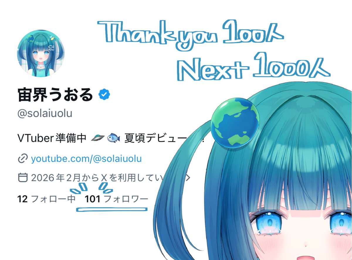 宙界うおる tweet media