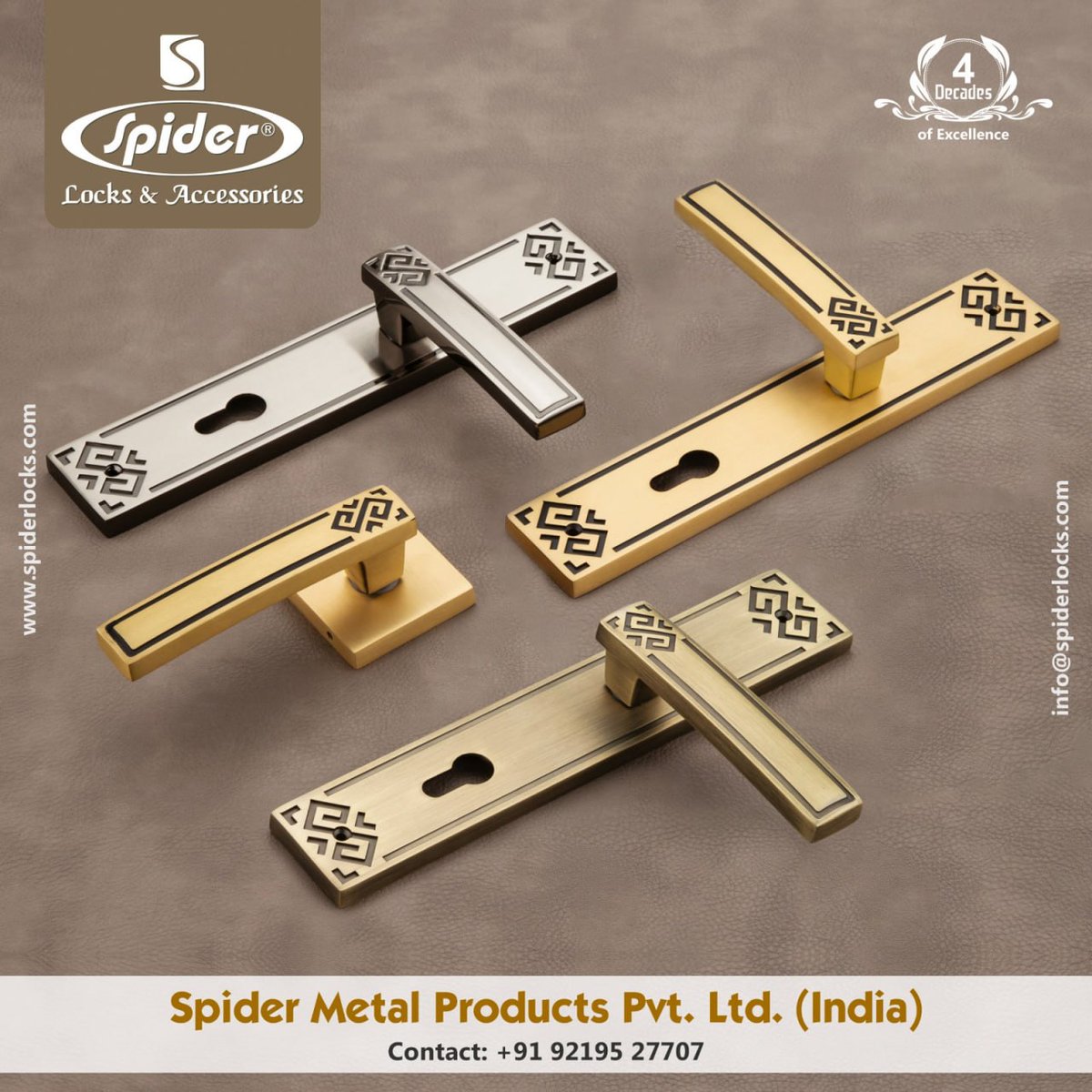 ibais_hardware's tweet image. SPIDER METAL PRODUCTS PVT. LTD. (ALIGARH)

📞Mr. Shobhit Agarwal - +91 8937000555
📲ibais.biz/8937000555
.
#MortiseHandle #DoorHardware #ArchitecturalHardware #InteriorDesign #HomeImprovement #DoorFittings #LuxuryHardware #HardwareDesign
.
@ibais_hardware