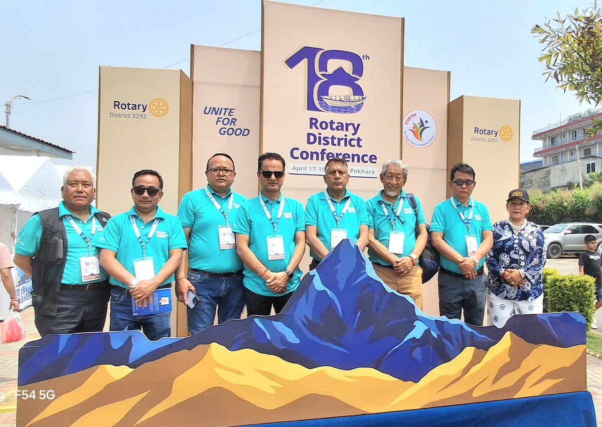 rumgurung's tweet photo. Day III !
Attending 18th District Conference, Rotary District 3292   at Pokhara Event Centre being held from 17 - 19 April 2026.

#rotaryinternational #RID3292 #ServiceAboveSelf #UniteForGood #createlastingimpact #DistrictConference #rcthehimalayangurkhas https://t.co/zR3bIQUR76