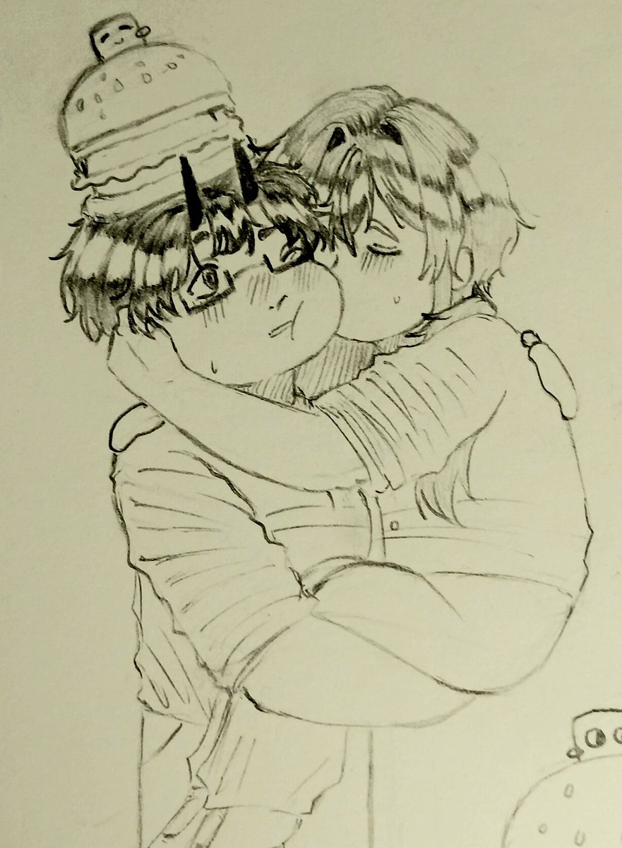 ThyL991497's tweet image. Kiss 💞1/4
#pizzaburger #burgerpizza #forsaken #007n7 #elliot